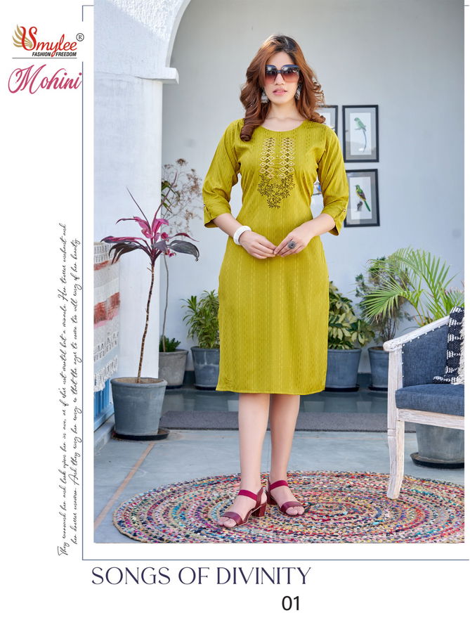 Mohini By Rung Color Designer Kurtis Catalog